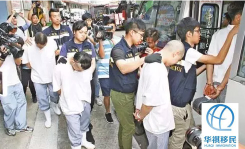 前幾天，香港入境事務處逮捕26名香港非法勞工