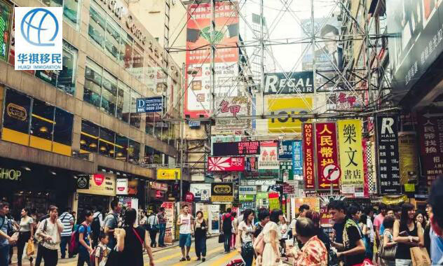香港旺角濃濃的市井味，