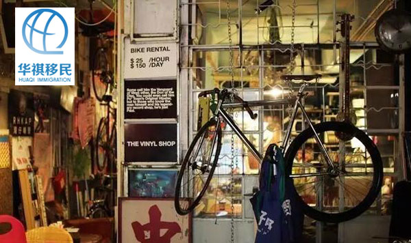 咖啡店，單車，各種藝術品，這種情調是你在別的地方找不到的